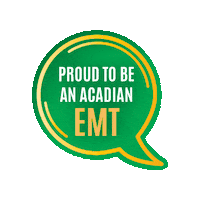 Medic Emt Sticker by Acadian Companies