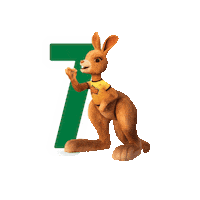 Ruby Kangaroo Sticker by Australia