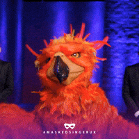 Bird Singing GIF by The Masked Singer UK & The Masked Dancer UK