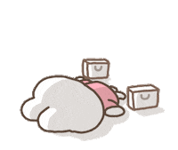 Yum Yum Rabbit Sticker by Kcomics