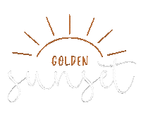 Golden Sun Sticker
