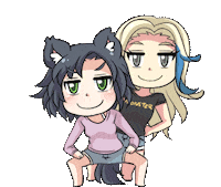 Cat Girl Dance Sticker by Jin