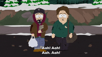 snow road GIF by South Park 