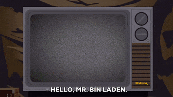 warning bin laden GIF by South Park 