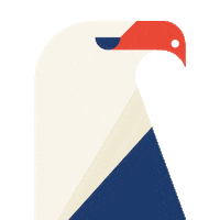Bird America Sticker by Living Facts