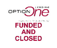 OptionOneLending ool escrowclosed optiononelending loanfunded Sticker