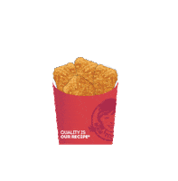Excited Food Sticker by Wendy's