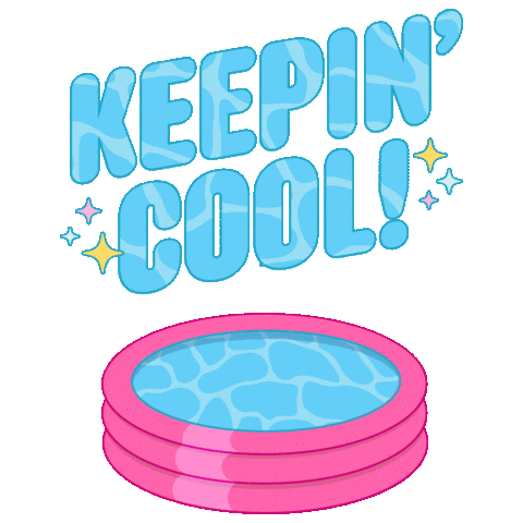 Summer Pool Sticker by Squishmallows