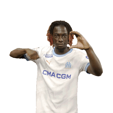 Happy Football Sticker by Olympique de Marseille
