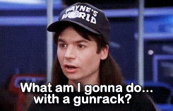 waynes world comedy GIF