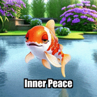 Inner Peace Yoga GIF by TheConfishius