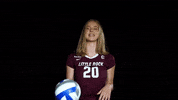 Littlerockvb GIF by Little Rock Athletics