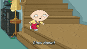 Slow Down Running GIF by Family Guy