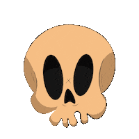 Skull Bomb Sticker by brookskully