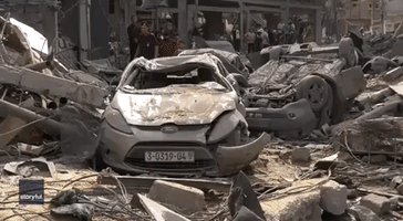 Israeli Strike Destroys Mosque in West Gaza