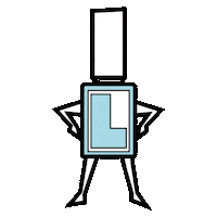 Loudbabbs Sticker by Loud Lacquer