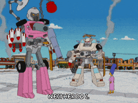 marge simpson fight GIF