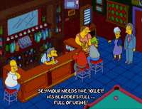 homer simpson bar GIF