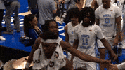High Five University Of North Carolina GIF by UNC Tar Heels
