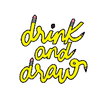 Draw Pencil Sticker