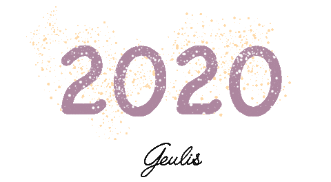 geulis giphyupload 2020 happy new year new year Sticker