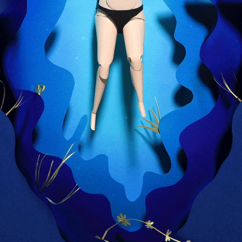nicolelicht giphyupload summer woman swimming GIF