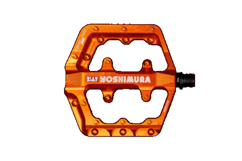 Cycling Pedals Sticker by YoshimuraUSA