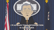 president speech GIF by South Park 