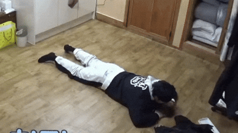 Resting Boo Seungkwan GIF