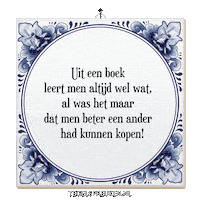 Humor Wijsheid Sticker by Tegelspreuken.nl