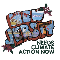 New Jersey Earth Sticker by INTO ACTION