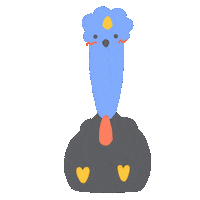 Bird What Sticker
