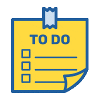 Post It To Do Sticker by Sussman Consultants