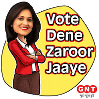 GoodNewsToday news vote voting elections Sticker