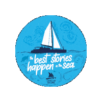 Ocean Sea Sticker by Cancun Sailing