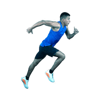 Run Running Sticker by Convivencia MuniGuate