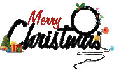 Merry Christmas Art Sticker by DOWNSIGN
