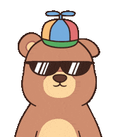 Chill Dancing Sticker by BEARISH