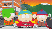 angry eric cartman GIF by South Park 