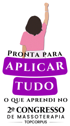 2 Congresso Topcorpus Sticker by Massagem TopCorpus