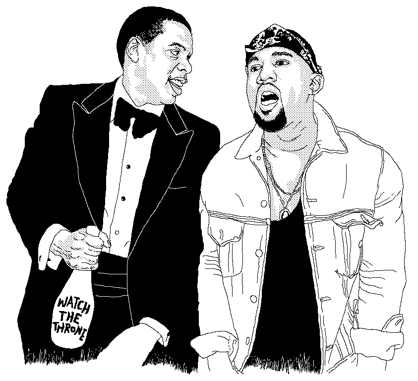 Kanye West Illustration GIF