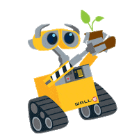 Wall-E Robot Sticker by Harveys Seatbelt Bag