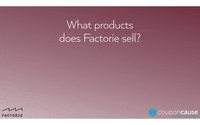 Faq Factorie GIF by Coupon Cause