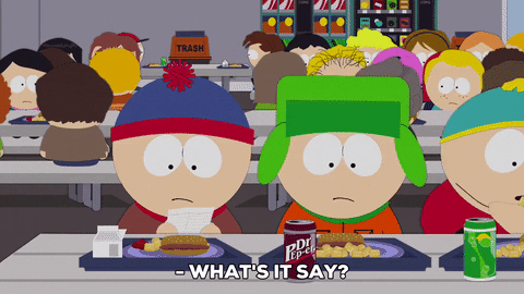 eric cartman eating GIF by South Park 