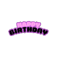 Happy Birthday Party Sticker by Jennifer Greenhill