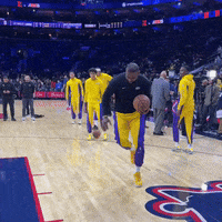 Happy Los Angeles GIF by NBA