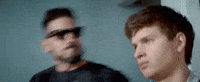 babydrivermovie flex punch threat jon bernthal GIF