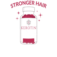 Hair Gummies Sticker by Kerotin Hair Care