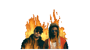 serious new york Sticker by The Knocks