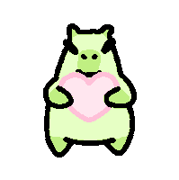 Heart Love Sticker by sillynub